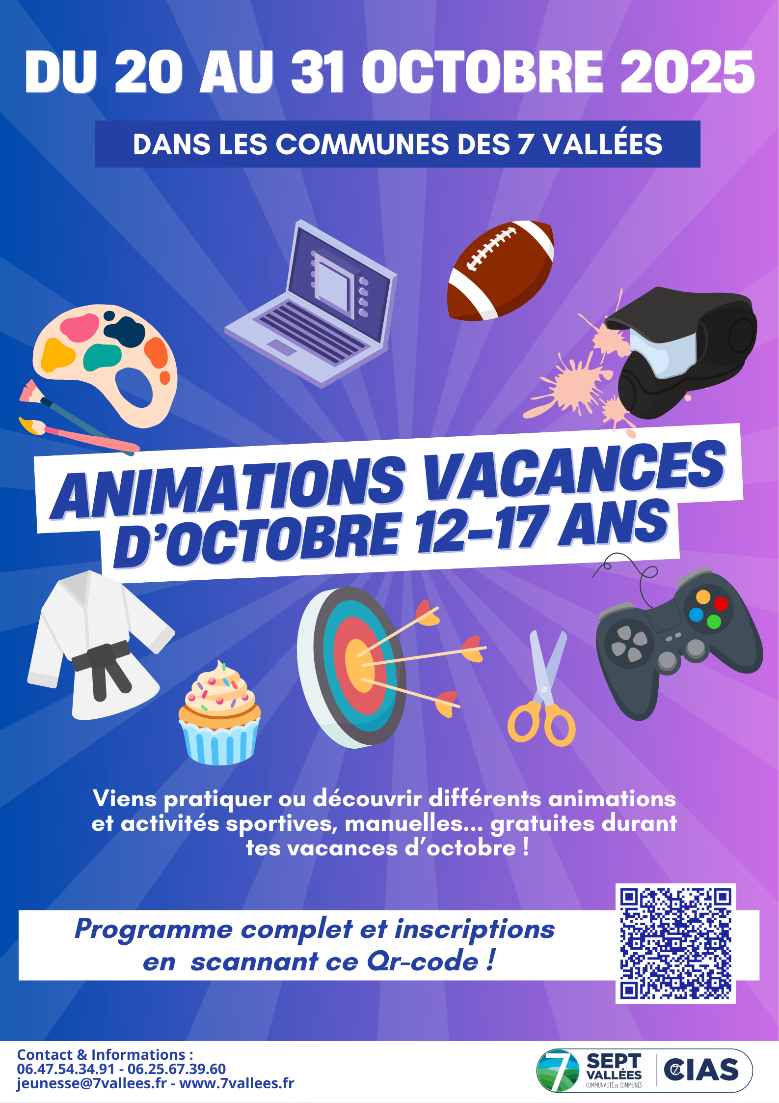 Vacances d'octobre 2025