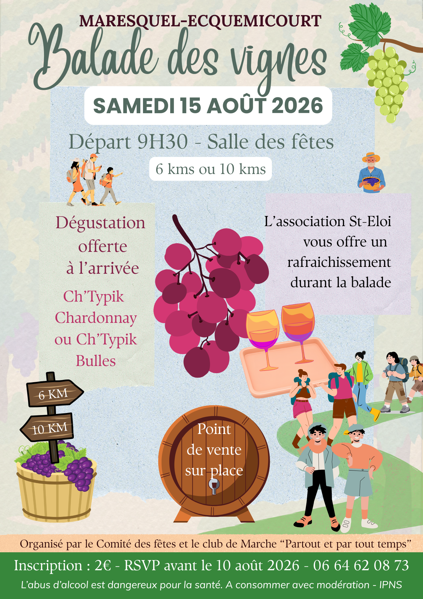 Balade dans les vignes 2026