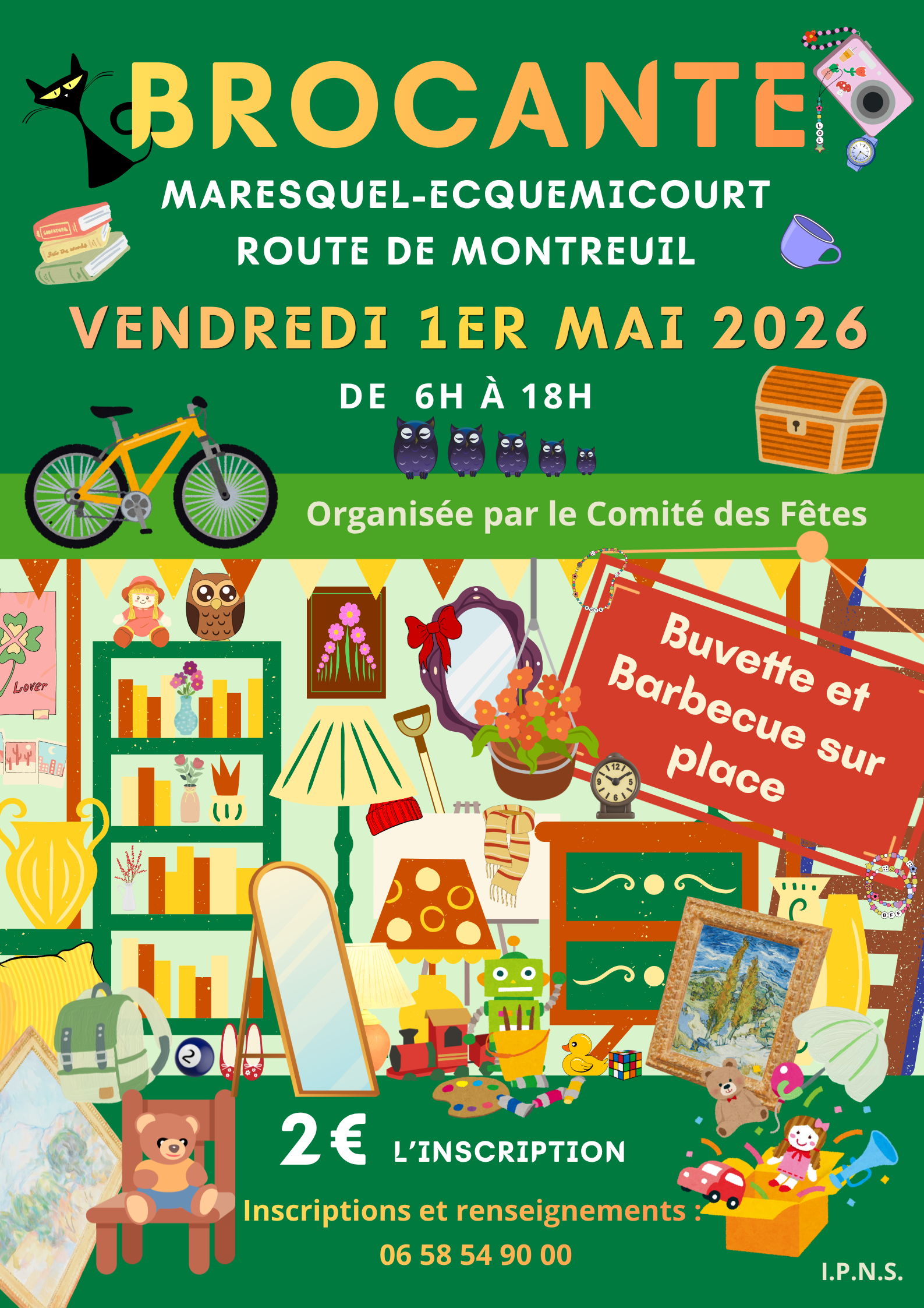  Brocante du 1er mai 2026