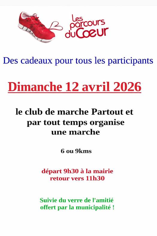 Parcours du Coeur 2026