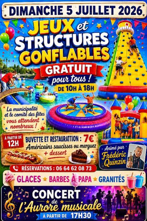 Structures gonflables 2026