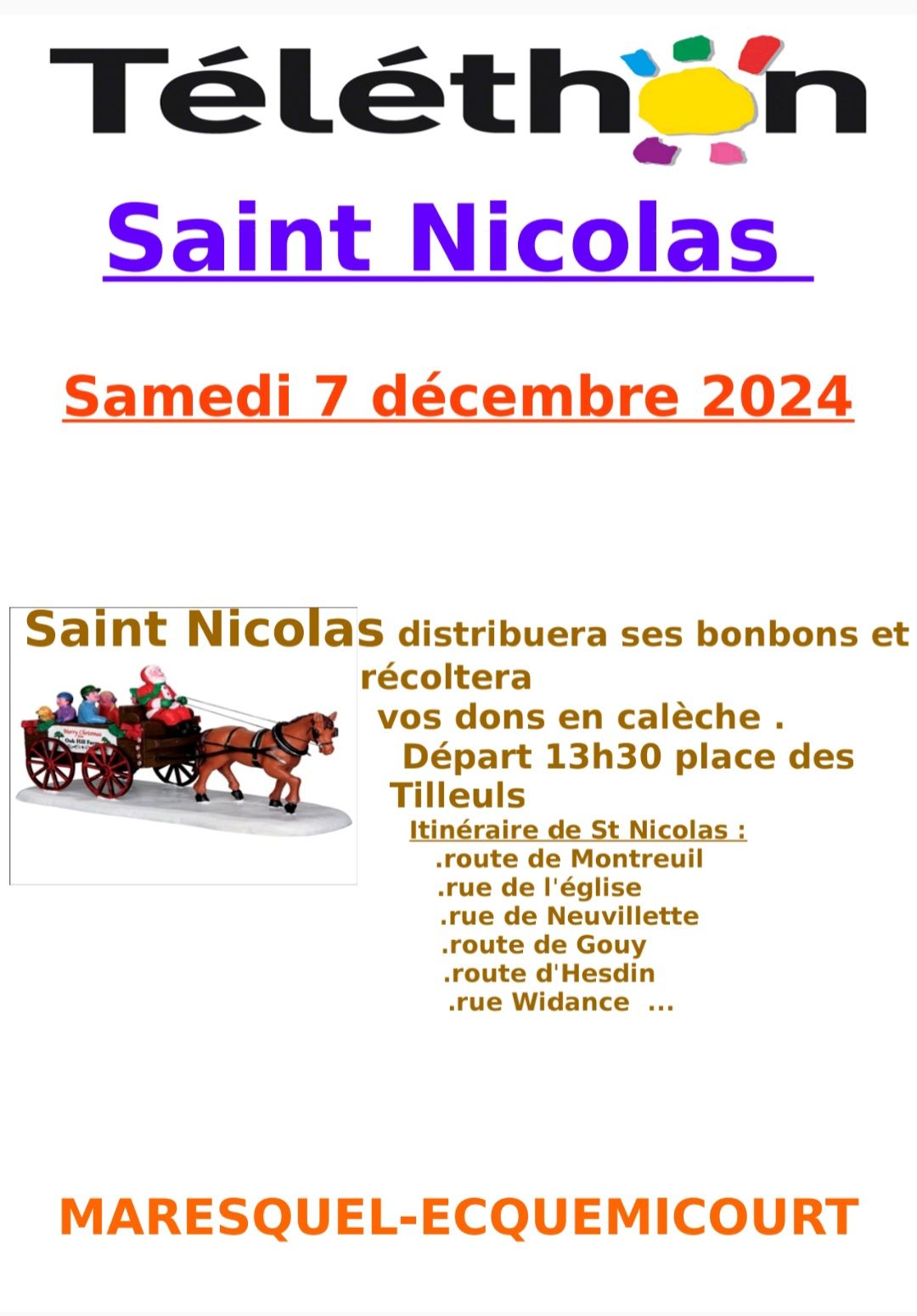 Saint Nicolas 2024