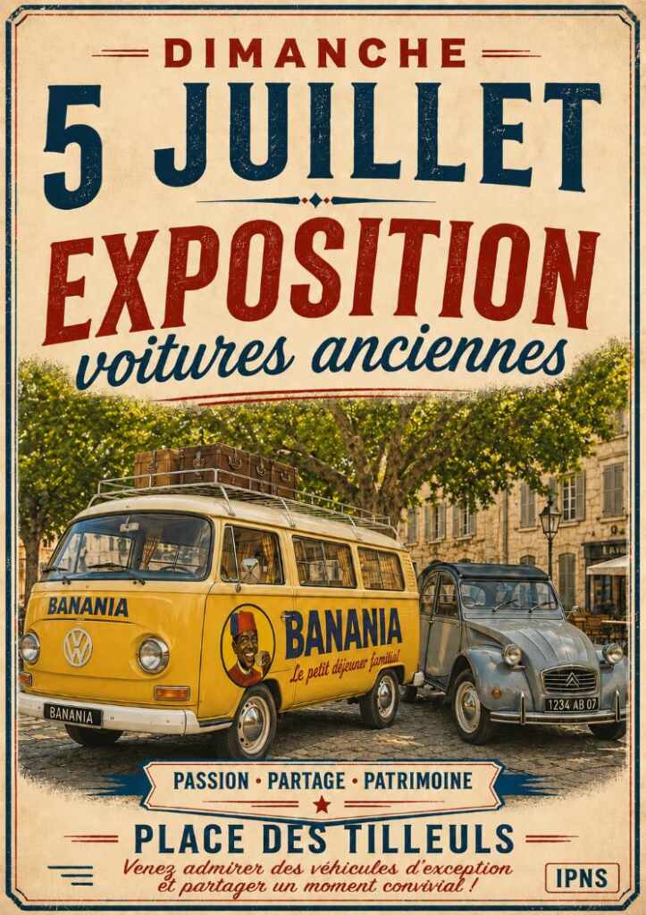 Exposition de voitures anciennes 2026