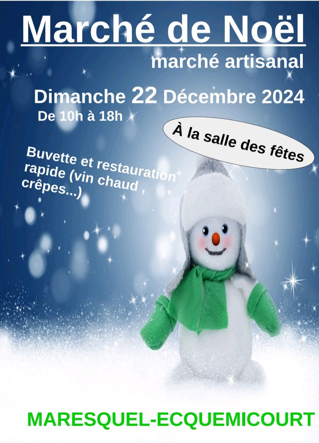 Marché de Noel 2024
                                                